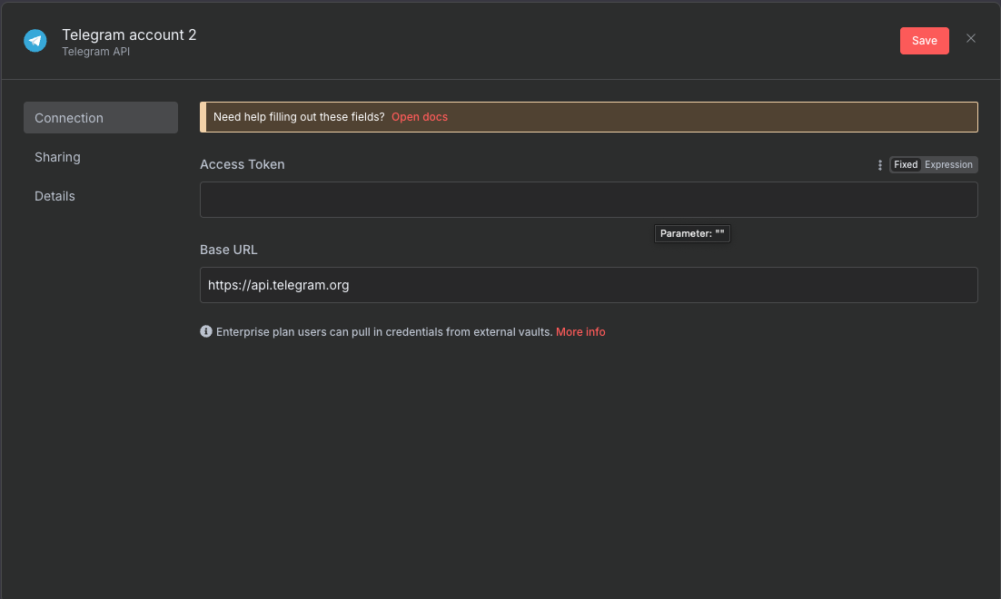 Building a simple workflow on n8n